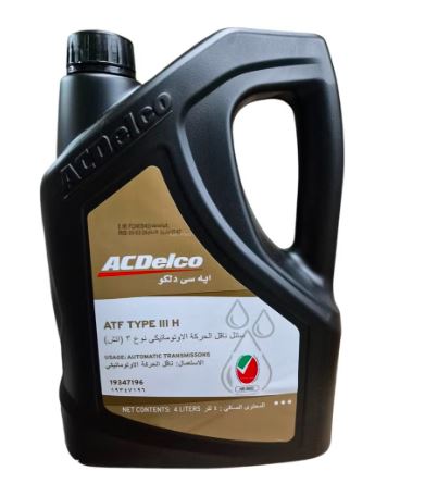 ATF Type III 1 Gal AcDelco Transmission Oil (4L) 19347196