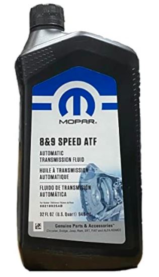 ATF 8 & 9 Speed Transmission Fluid  Mopar 1 Liter